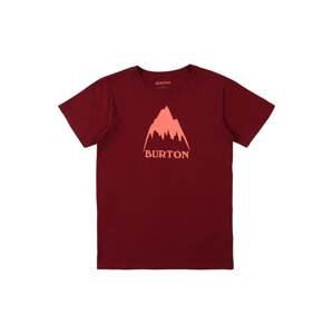 BURTON Funkční tričko  červenofialová / lososová