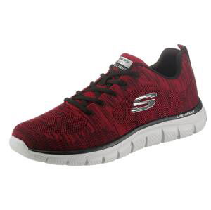 SKECHERS Tenisky  červená / černá