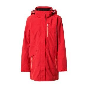 ICEPEAK Outdoorová bunda 'BELFORT'  ohnivá červená / černá