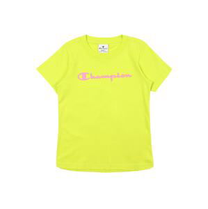 Champion Authentic Athletic Apparel Tričko  žlutá / pink