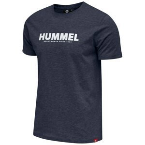 Hummel Funkční tričko 'Legacy'  noční modrá / bílá