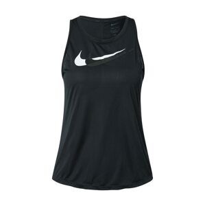 NIKE Sportovní top  antracitová / černá / bílá