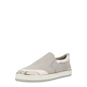 River Island Slip on boty  šedá / bílá