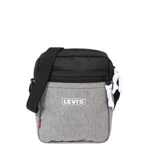 LEVI'S Taška přes rameno  šedý melír / černá / bílá