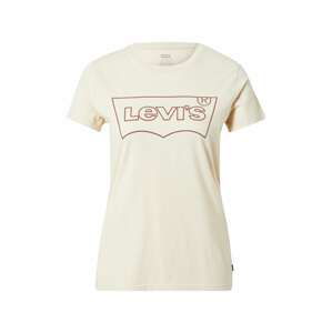 LEVI'S Tričko 'THE PERFECT TEE NEUTRALS'  krémová / pastelově červená