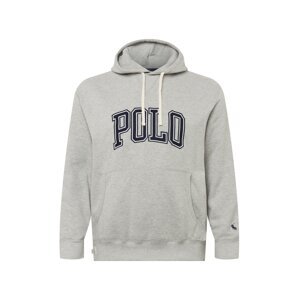 Polo Ralph Lauren Big & Tall Sweatshirt  světle šedá / noční modrá / bílá