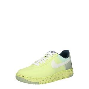 Nike Sportswear Tenisky 'Force 1 Crater'  svítivě žlutá / světlemodrá / bílá / kouřově modrá