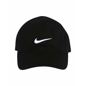 NIKE Sportovní čepice  antracitová / bílá