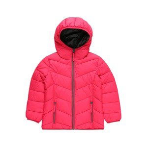 CMP Outdoorová bunda ' FIX HOOD '  pink / tmavě šedá