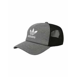 ADIDAS ORIGINALS Kšiltovka  černá / bílá