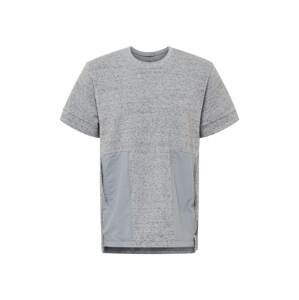 NIKE Funkční tričko  šedý melír / šedá