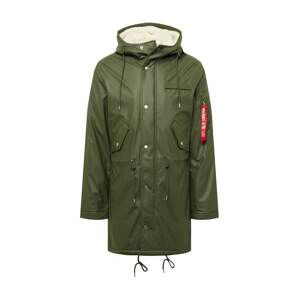 ALPHA INDUSTRIES Přechodová parka  olivová