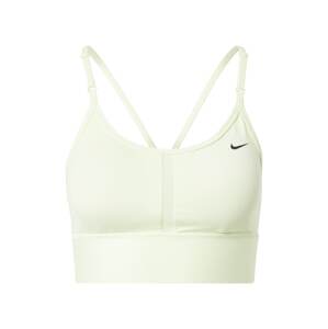 NIKE Sportovní podprsenka 'INDY'  limetková / černá