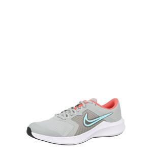 NIKE Sportovní boty 'Downshifter'  aqua modrá / šedá / lososová