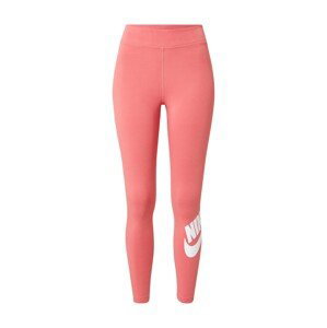 Nike Sportswear Legíny  pink / bílá