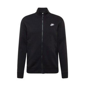 Nike Sportswear Mikina  černá / bílá