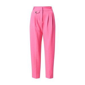 River Island Kalhoty se sklady v pase  pink