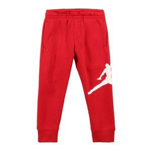 Jordan Kalhoty  ohnivá červená / bílá