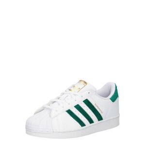 ADIDAS ORIGINALS Tenisky 'Superstar'  smaragdová / bílá