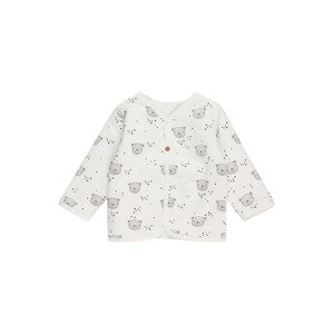 STACCATO Shirt  offwhite / černá / rezavě hnědá