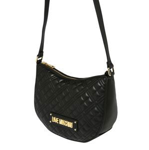 Love Moschino Taška přes rameno 'Hobo'  černá / zlatá