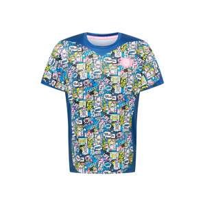 BIDI BADU Funkční tričko 'Jiro Tech'  královská modrá / žlutá / růžová / nebeská modř / bílá