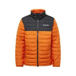 COLUMBIA Outdoorová bunda  tmavě oranžová / antracitová