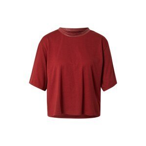 PUMA Funkční tričko  tmavě červená