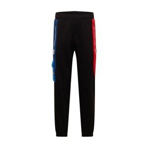 PUMA Sportovní kalhoty  černá / červená / bílá / modrá / šedá