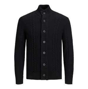 Jack & Jones Plus Kardigan 'Memphis'  černá