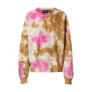 Colourful Rebel Sweatshirt  pink / bílá / khaki