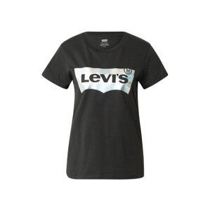 LEVI'S Tričko  černá / stříbrná