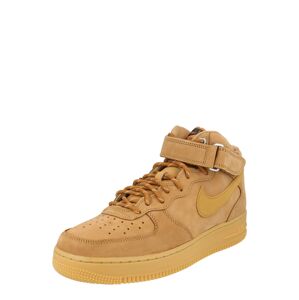 Nike Sportswear Kotníkové tenisky 'Air Force 1 Mid '07'  hnědá