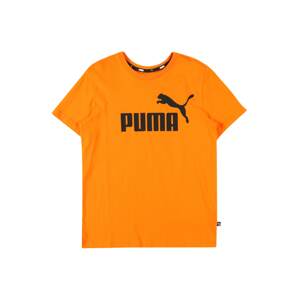 PUMA Funkční tričko  černá / oranžová