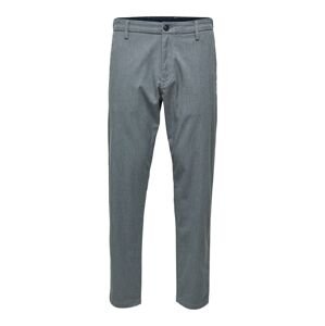 SELECTED HOMME Chino kalhoty 'York'  šedý melír