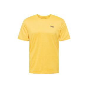 UNDER ARMOUR Funkční tričko  černá / žlutá