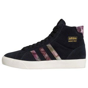 ADIDAS ORIGINALS Kotníkové tenisky 'Basket Profi'  černá / olivová / fialová / zlatá / purpurová