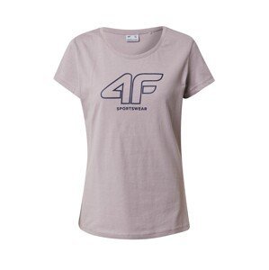 4F Funkční tričko  pastelová fialová / švestková