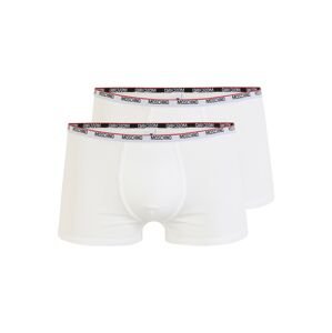Moschino Underwear Boxerky  bílá / černá / červená