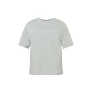 Nike Sportswear Tričko  šedý melír / bílá