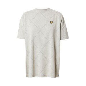 Lyle & Scott Tričko  tělová / šedý melír