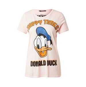 PRINCESS GOES HOLLYWOOD T-Shirt 'Donald Duck'  pink / černá / oranžová / bílá / modrá