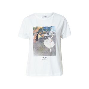 OVS T-Shirt  bílá / mix barev