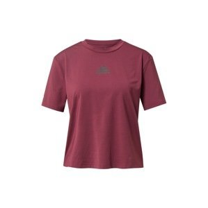 ADIDAS PERFORMANCE Funkční tričko 'UFORU'  rubínově červená / černá