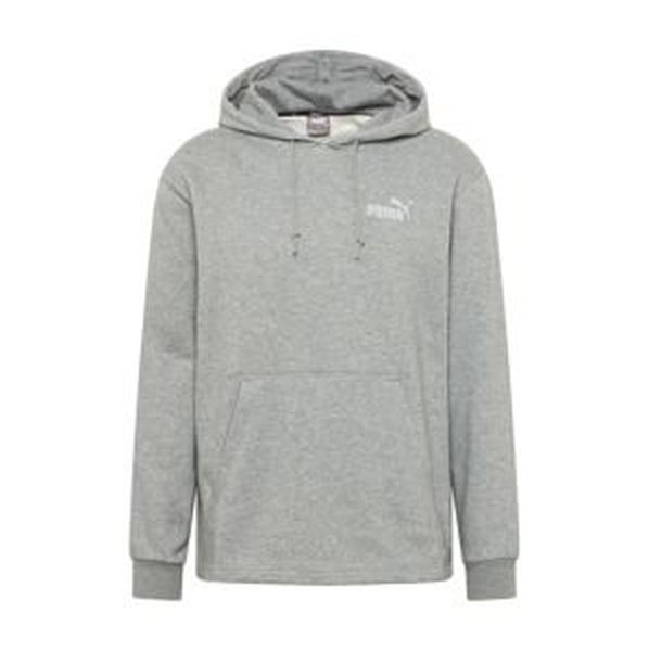 PUMA Sportsweatshirt  šedý melír / bílá