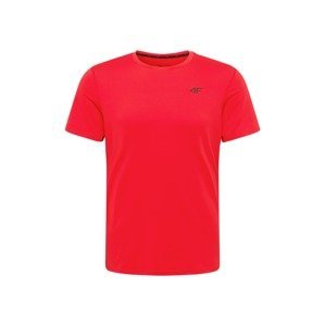 4F Funkční tričko  červená