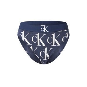 Calvin Klein Underwear Kalhotky 'Cheeky'  bílá / tmavě modrá
