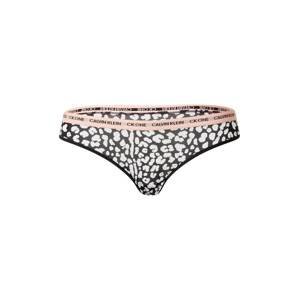 Calvin Klein Underwear Kalhotky 'BRAZILIAN'  bílá / černá / růžová