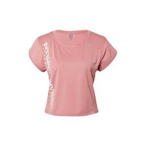 ASICS Funkční tričko  růžová / bílá