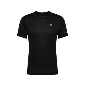 Champion Authentic Athletic Apparel Funkční tričko  černá / bílá